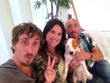 'Panchelfie' con Iván Massagué y Pancho durante el videoencuentro 'Panchelfie' con Iván Massagué y Pancho durante el videoencuentro