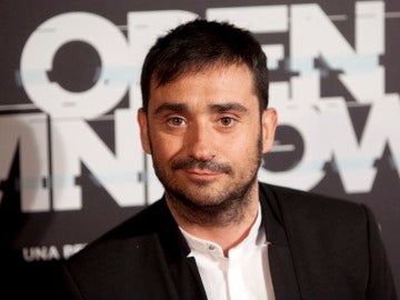 J.A. Bayona en la premiere de 'Open Windows' en Madrid