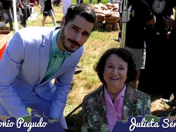 Julieta Serrano y Antonio Pagudo Julieta Serrano y Antonio Pagudo