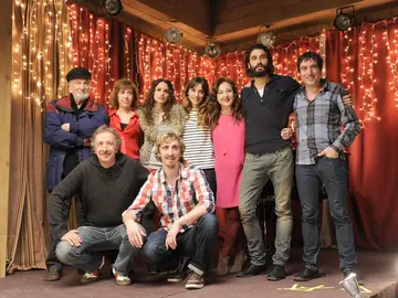 El equipo al completo de 'Kamikaze' El equipo al completo de 'Kamikaze'