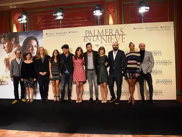 El reparto de 'Palmeras en la Nieve' El reparto de 'Palmeras en la Nieve'