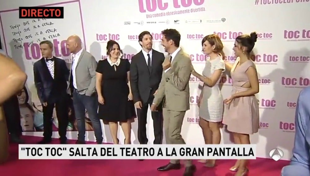 Así fue la premiere de Toc Toc en Madrid con Paco León, Alexandra Jiménez, Nuria Herrero y Adrián Lastra