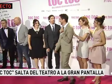 Así fue la premiere de Toc Toc en Madrid con Paco León, Alexandra Jiménez, Nuria Herrero y Adrián Lastra Así fue la premiere de Toc Toc en Madrid con Paco León, Alexandra Jiménez, Nuria Herrero y Adrián Lastra
