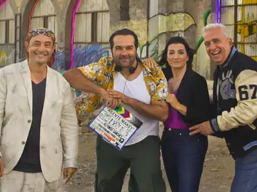El director y los protagonistas de Superagente Makey El director y los protagonistas de Superagente Makey